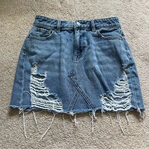 Pacsun Mini Jean Skirt Size 24